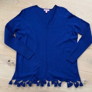 Lilly Pulitzer Royal Blue Knit Sweater